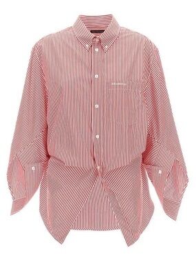 BALENCIAGA Embroidered-Logo Shirt